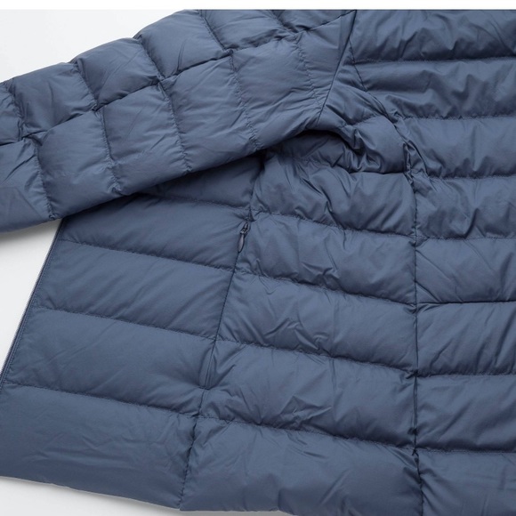 Light down jacket (navy) - Picture 3 of 8